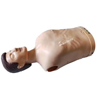 Elektronisch Bust CPR Training Mannequin Patiëntenzorg Demonstratie met geavanceerd PVC