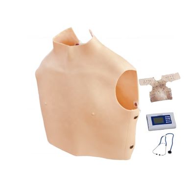 Demonstratie van patiëntenzorg Simulator voor hart- en longauscultatie met geavanceerd PVC