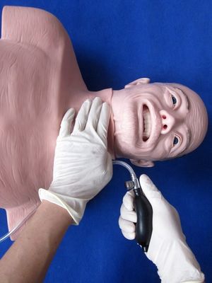 Geavanceerde PVC-mannequin De beste keuze voor reanimatie en intubatie training voor ouderen