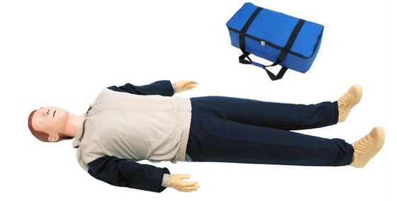 Grote aanraakscherm Eerste Hulp Onderwijs Mannequin voor geavanceerde volledige lichaam CPR training