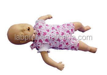 Geavanceerde PVC Vivid Baby Doll Eerste Hulp Baby Asphyxial Manikin Airway Obstruction Model