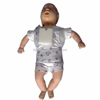 Geavanceerde PVC Vivid Baby Doll Eerste Hulp Baby Asphyxial Manikin Airway Obstruction Model