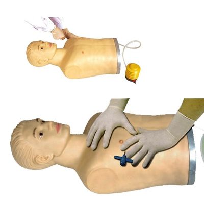 Geavanceerde PVC-borstpunctie-mannequin voor klinische vaardigheden demonstratie en training