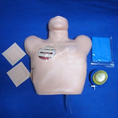 Geavanceerde PVC-pop voor verpleegkundige opleiding in pleurale punctie, drainage en thoracentesis