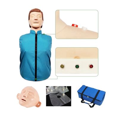 Elektronische eerste hulp pop voor volwassen CPR-opleiding Mannequin in de medische wetenschappenopleiding