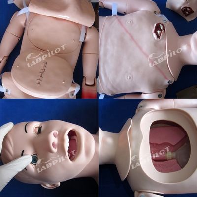 Omvattend verpleegkundig mannequin voor traumazorg en wondbehandelingen in menselijke levensgrootte
