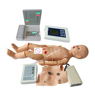 Omvattend mannequin voor moederschap en kinderverzorging voor geavanceerde PVC-CPR-ECG-opleiding