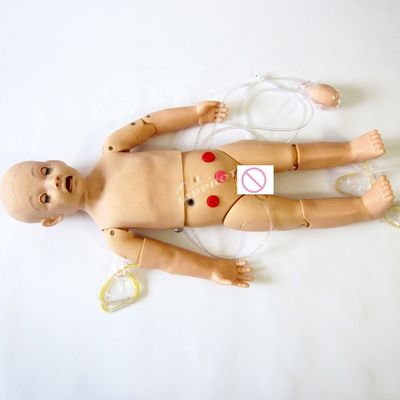 Omvattend mannequin voor moederschap en kinderverzorging voor geavanceerde PVC-CPR-ECG-opleiding