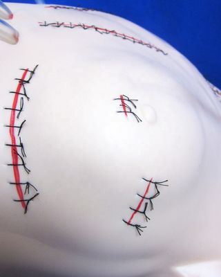Onderwerp Medische wetenschappen Geavanceerde PVC Chirurgische wondverzorging Mannequin voor verpleegkunde