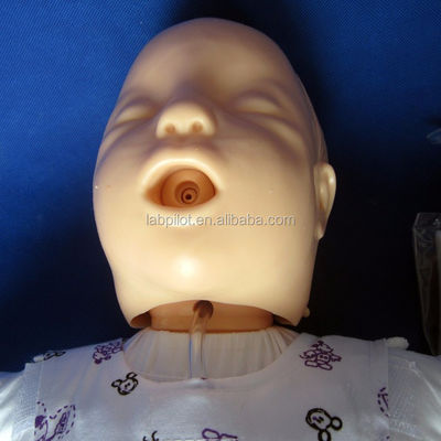 Baby Heimlich Manoeuvre verstikkende pop voor menselijke levensgrootte baby CPR demonstratie