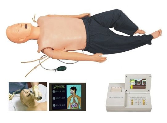 PVC-mannequin voor medische opleiding in de categorieën ACLS en IV-intubatiemodel
