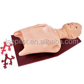 Patiëntenzorgopleiding Medische bronchoscopie en intubatie simulator met alarmen