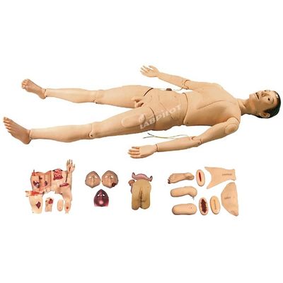Medische faculteiten Geheel lichaam Trauma Verpleegkunde Mannequin Geheel lichaam Wond Care Simulator