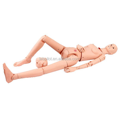 Multifunctionele verpleegkundige trainingspop met geavanceerde PVC en zuigfunctie