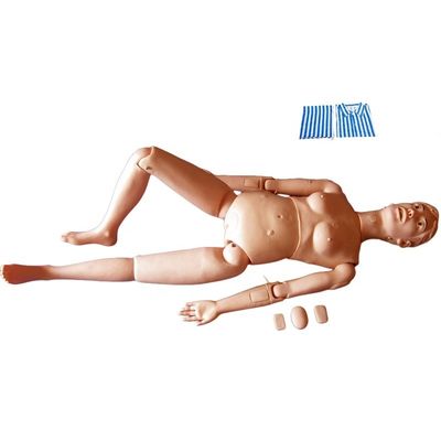 Medische wetenschappen Multifunktioneel verpleegkundig mannequin voor flexibele persoonlijke verzorgingstraining