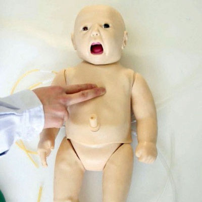 Geavanceerde volledig functionele neonatale verpleegkunde en CPR-mannequin Mensenlevensgrootte voor klinische praktijk