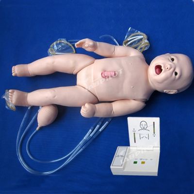 Geavanceerde volledig functionele neonatale verpleegkunde en CPR-mannequin Mensenlevensgrootte voor klinische praktijk