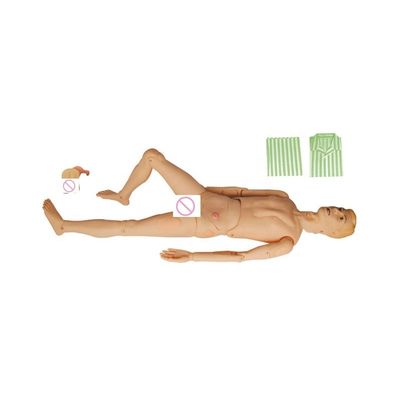 Volledig flexibele patiënt simulator Verpleegkunde Training Mannequin voor individuele training