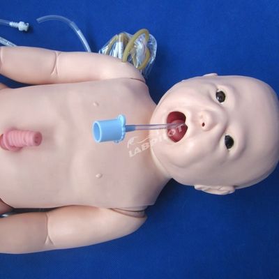 Nieuwgeboren Baby Navelverzorging Venipunctuur Intubatie en CPR-training met Manikin