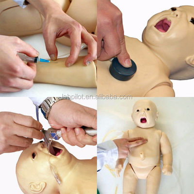 ACLS Neonatale verpleegkunde Mannequin Mensenlevensgrootte Onderwerp voor het onderwijzen van medische wetenschappen