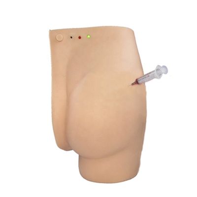 Patiëntenzorg Demonstratie billen Injectie onderwijs simulator met waarschuwingslichten