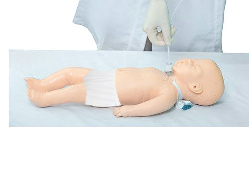 Pediatrische tracheostomie bij zuigelingen Verpleegkunde Mannequin model voor realistische simulatie