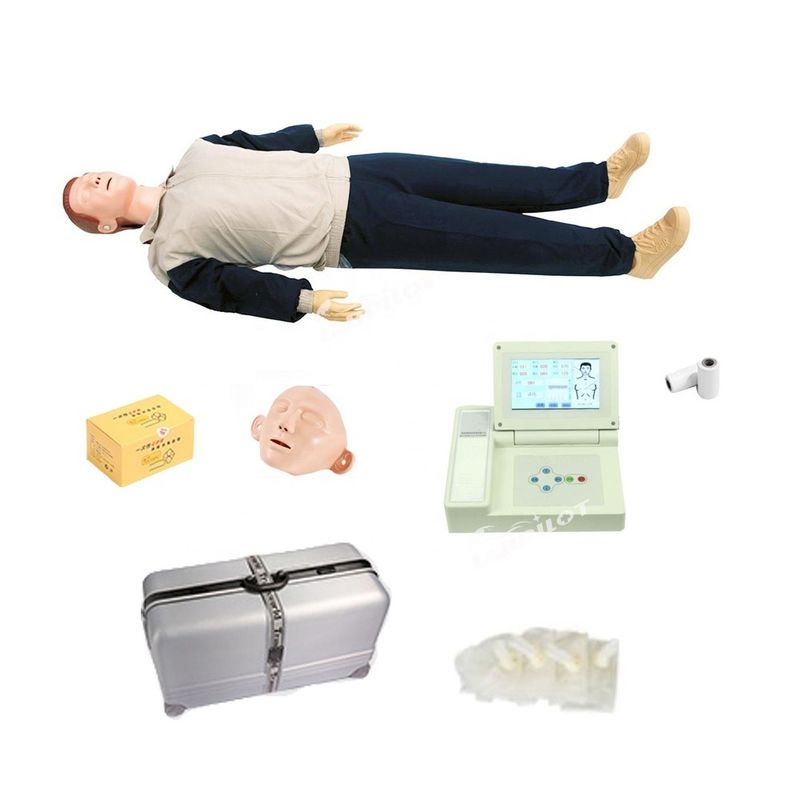 Grote aanraakscherm Eerste Hulp Onderwijs Mannequin voor geavanceerde volledige lichaam CPR training