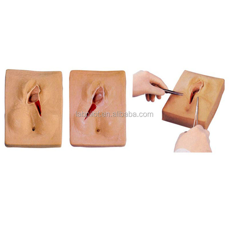 Gynaecologische vaardigheden Onderwijs 3-set Perineum Suring Simulator en Episiotomy Wond Suring Model