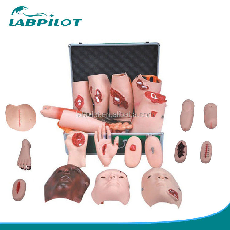 Geavanceerde pvc-mannequin De ultieme oplossing voor levendige wondsimulatie en trauma-zorg