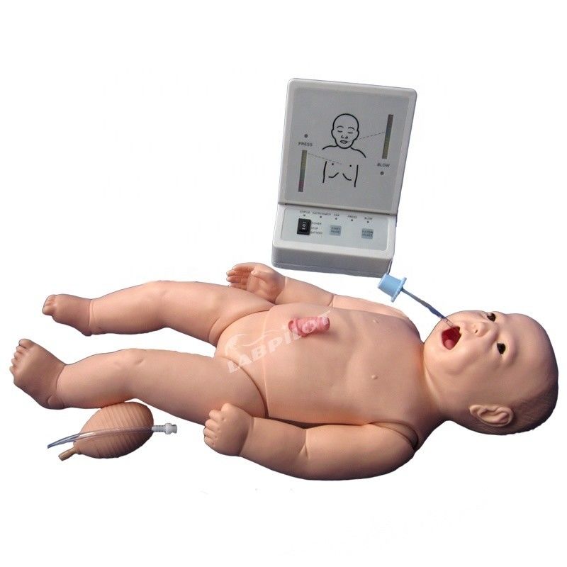Vivid Nursing Baby Doll voor Neonatale Verpleegkundige Praktijk op Mensenlevensgrootte Mannequin